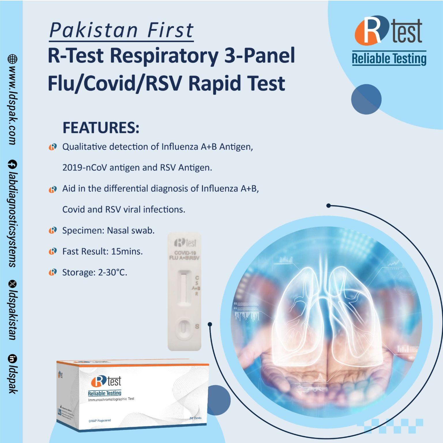 R Test – Reliable diagnostic solution.